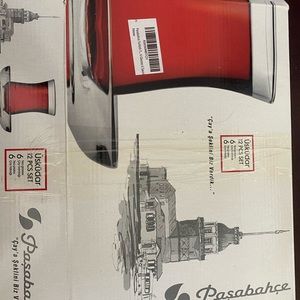 Turkish tea glass set